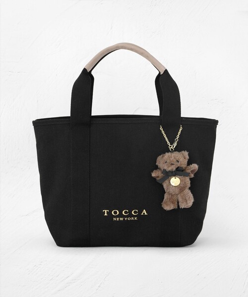 TOCCA（トッカ） トートバッグ 「ぬいぐるみチャーム付き」TOCCA AMICO