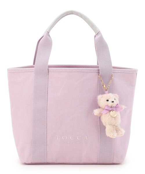TOCCA（トッカ） トートバッグ 「ぬいぐるみチャーム付き」TOCCA AMICO