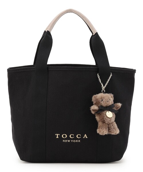 TOCCA（トッカ） トートバッグ 「ぬいぐるみチャーム付き」TOCCA AMICO