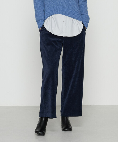 ギャバジン K．T（Gabardine K．T）/コーデュロイ ワイドパンツ Gabardine K.T（ギャバジンK.T） パンツ コーデュロイ ワイドパンツ
