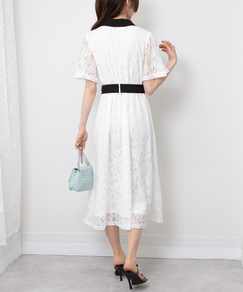 「pumpkin port」 半袖ワンピース M グリーン レディース_画像7