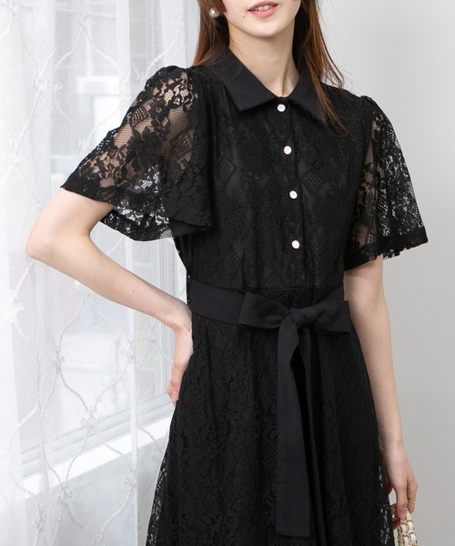 「pumpkin port」 半袖ワンピース M グリーン レディース_画像8