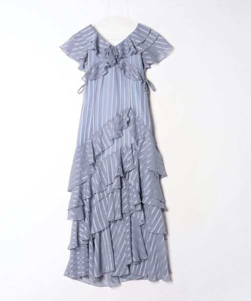 dazzlin（ダズリン） ノースリーブワンピース SMALL ブルー レディース