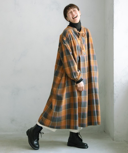 ソウルベリー　ハニーマスタードなワンピース soulberry（ソウルベリー） ワンピース 店長がつくったハニー