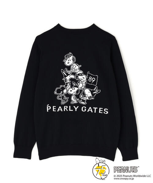 PEARLY GATES × Snoopy セーター PEARLY GATES（パーリーゲイツ） セーター ニット 「PEARLY GATES