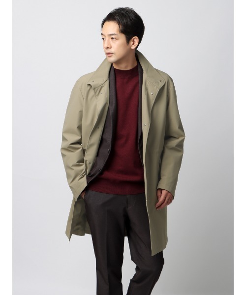 TAION（タイオン） コート ジャケット スタンドカラーコート 撥水