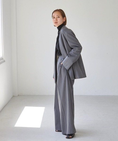 TODAYFUL 「TODAYFUL」 ノーカラージャケット 38inch グレー