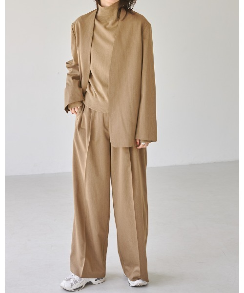 TODAYFUL 「TODAYFUL」 ノーカラージャケット 38inch グレー