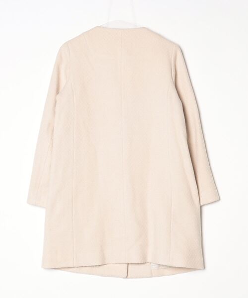 La TOTALITE（ラ トータリテ） ノーカラーコート 38 ベージュ