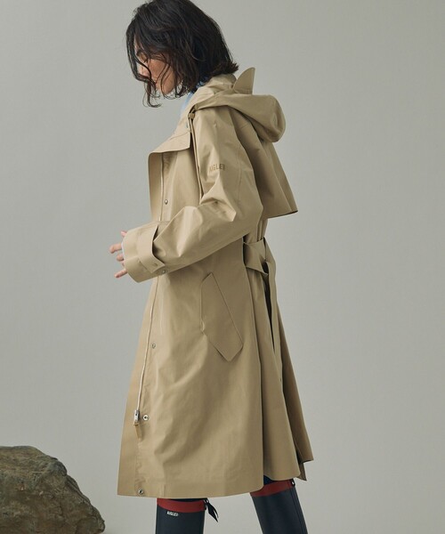 AIGLE（エーグル） トレンチコート コート 透湿防水 ロングトレンチ