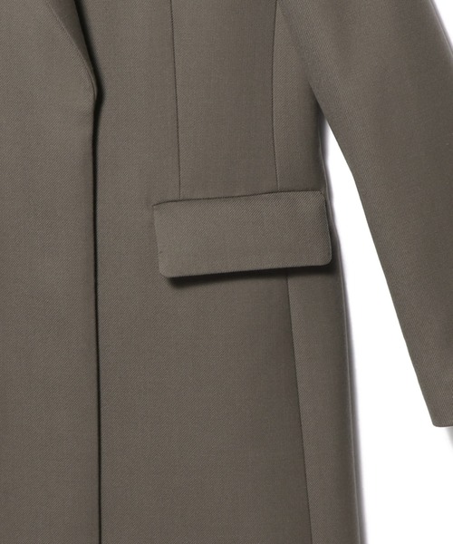 美品/XLサイズ⭐エストネーション ダウン チェスターコート ウール グレー 美品/XLサイズ⭐エストネーション ダウン チェスターコート ウール