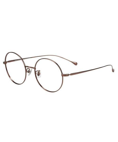 Zoff（ゾフ） 伊達メガネ メガネ 眼鏡 ラウンド型 メガネ｜チタン