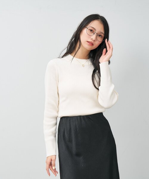 Zoff 伊達メガネ メガネ 眼鏡 ラウンド型 メガネ｜チタンフレーム 丸型