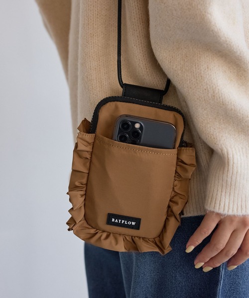 BAYFLOW（ベイフロー） ショルダーバッグ バッグ フリルライトミニ