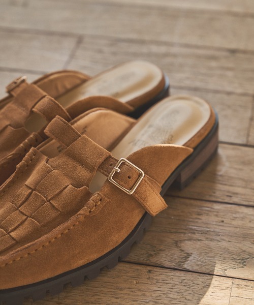 「ARTESANOS」 シューズ 38 キャメル レディース_画像5