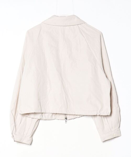 「LAUIR」 ブルゾン LARGE アイボリー レディース_画像2