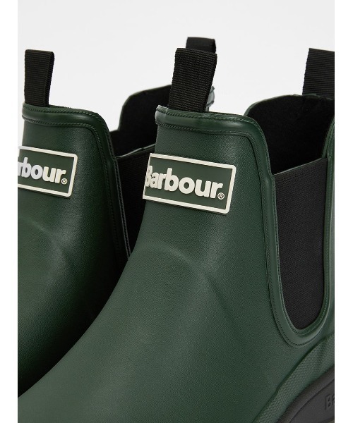 Barbour（バブアー） レインシューズ 長靴 Nimbus サイドゴア ショート