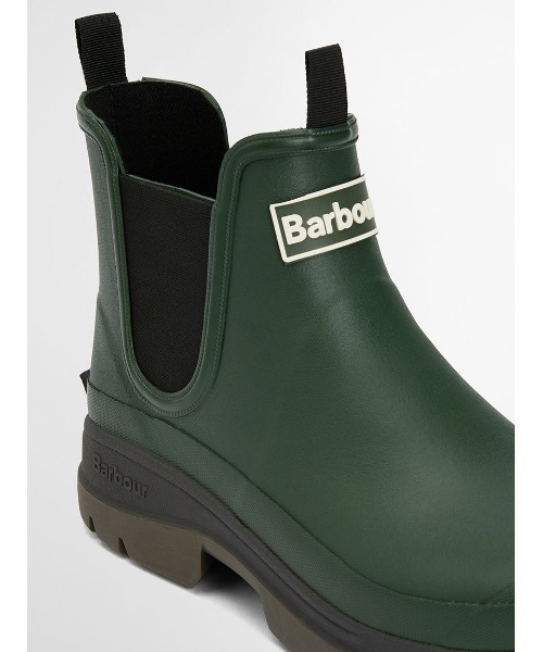 Barbour（バブアー） レインシューズ 長靴 Nimbus サイドゴア ショート