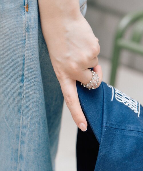 「ear PAPILLONNER」 リング FREE ゴールド レディース_画像5