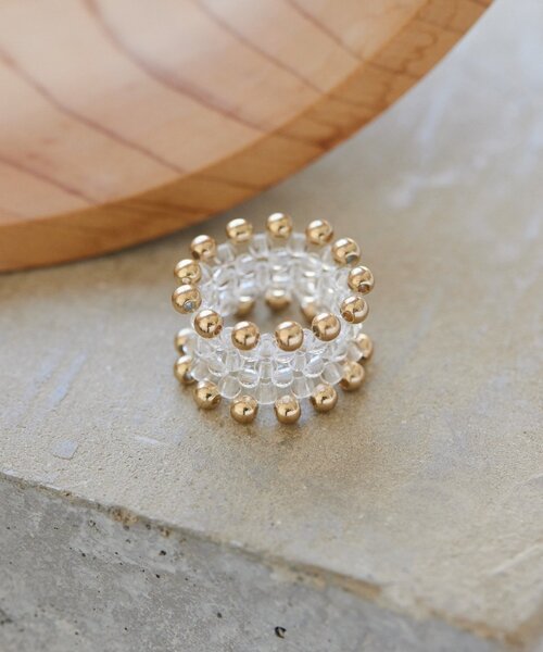 「ear PAPILLONNER」 リング FREE ゴールド レディース_画像7