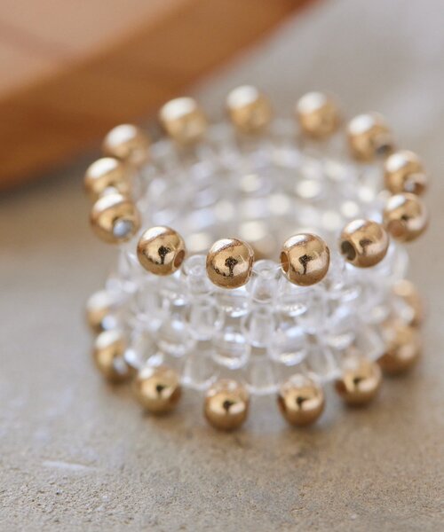 「ear PAPILLONNER」 リング FREE ゴールド レディース_画像8