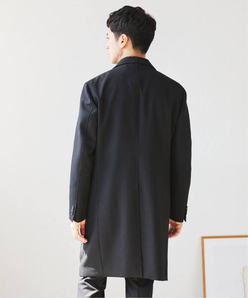 EDIFICE（エディフィス） チェスターコート コート ウール ギャバジン