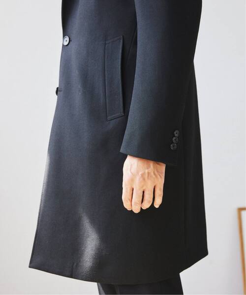EDIFICE（エディフィス） チェスターコート コート ウール ギャバジン