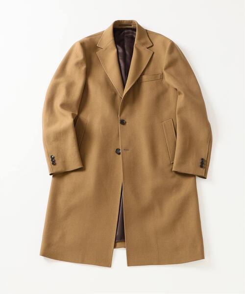 EDIFICE（エディフィス） チェスターコート コート ウール ギャバジン