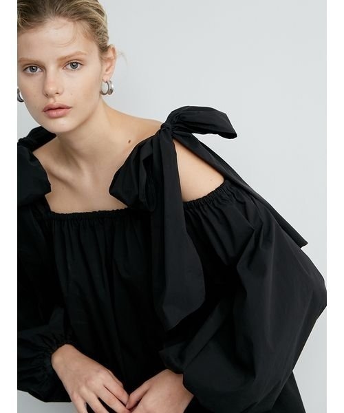 「styling/」 長袖ブラウス ONE SIZE ホワイト レディース_画像4