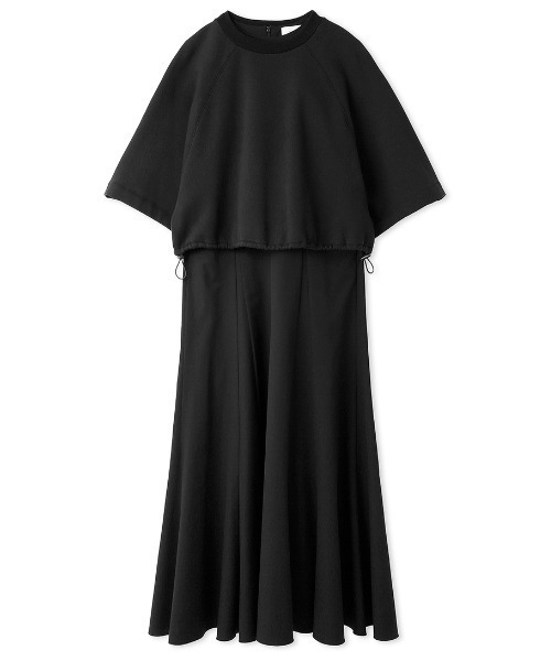 emmi ドッキングワンピース 1 ブラック レディース : ZOZOTOWN Yahoo