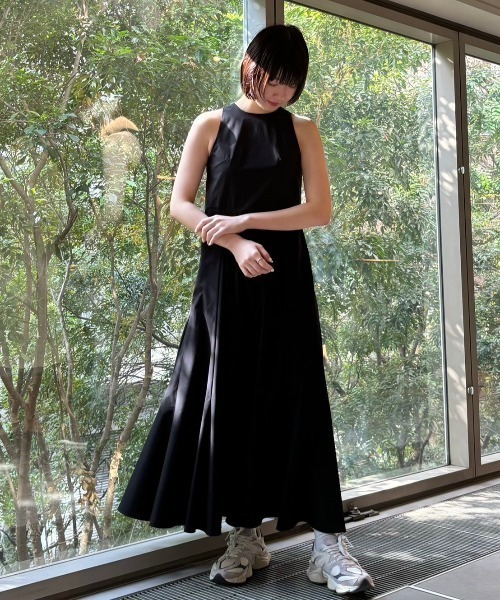 「emmi」 ドッキングワンピース 1 ブラック レディース_画像7