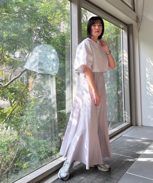 「emmi」 ドッキングワンピース 1 ブラック レディース_画像8