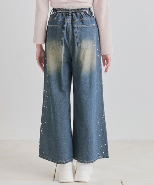 OLIVE des OLIVE（オリーブデオリーブ） パンツ チェーン付きワイド