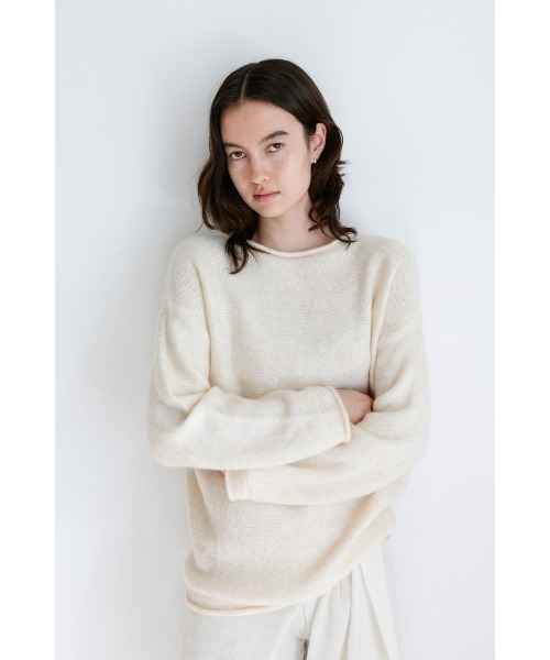 Studio Doe ニット セーター Studio Doe Wool Rolled-hem Sweater
