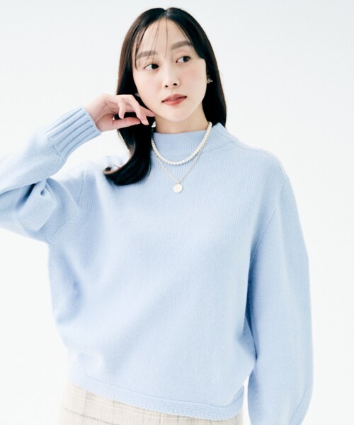 ネックレス 「Made In Japan」ガラスパールレイヤードネックレス レディースの画像