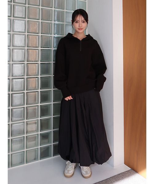 emmi ワンピース ダンボールフーディ×スカートセット : ZOZOTOWN Yahoo