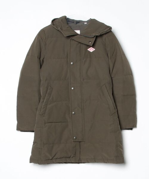 Danton（ダントン） ファーコート 34 グリーン レディース : ZOZOTOWN