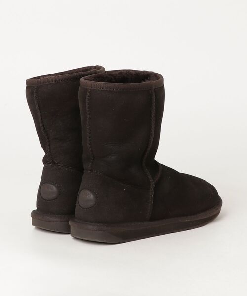 「EMU Australia」 ムートンブーツ 23cm ブラウン レディース_画像2