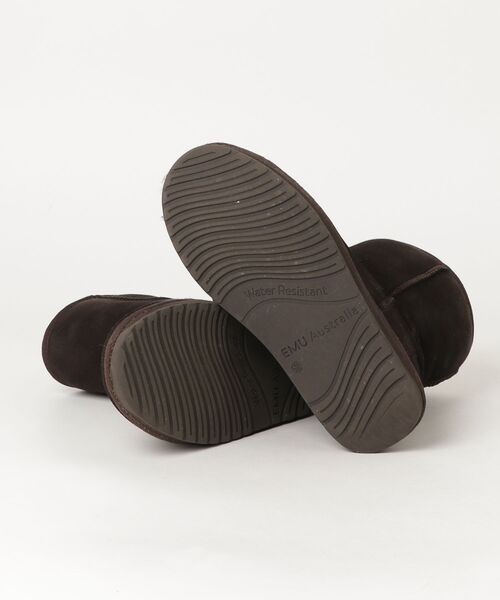 「EMU Australia」 ムートンブーツ 23cm ブラウン レディース_画像3