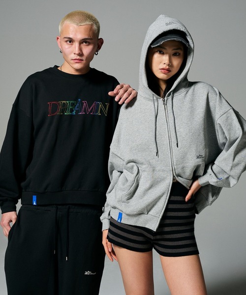 ALAND パーカー 「UNISEX」ALAND／アソートプリントパーカー（ウラケ