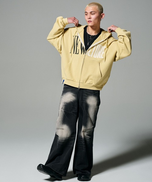 ALAND パーカー 「UNISEX」ALAND／アソートプリントパーカー（ウラケ