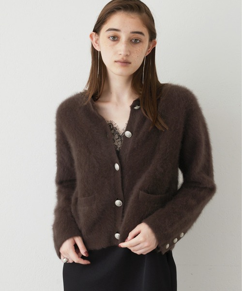 Whim Gazette（ウィム ガゼット） ニットカーディガン FREE ブラウン