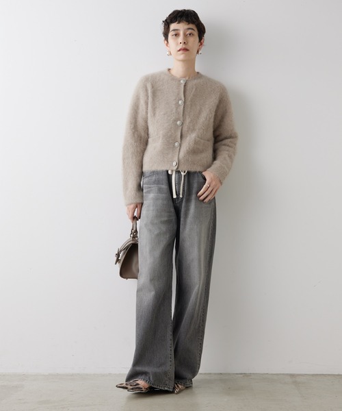 Whim Gazette（ウィム ガゼット） ニットカーディガン FREE ブラウン