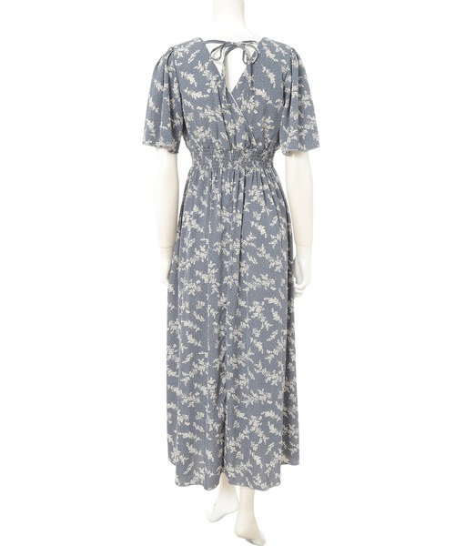「fifth」 半袖ワンピース MEDIUM ブルー レディース_画像3