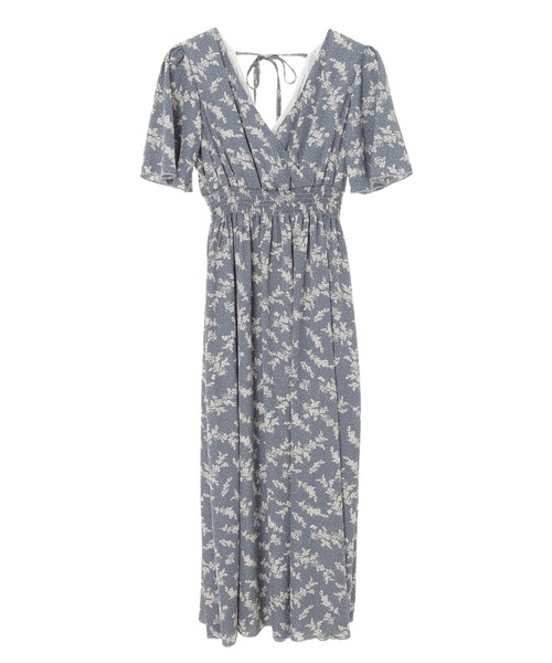 「fifth」 半袖ワンピース MEDIUM ブルー レディース_画像4