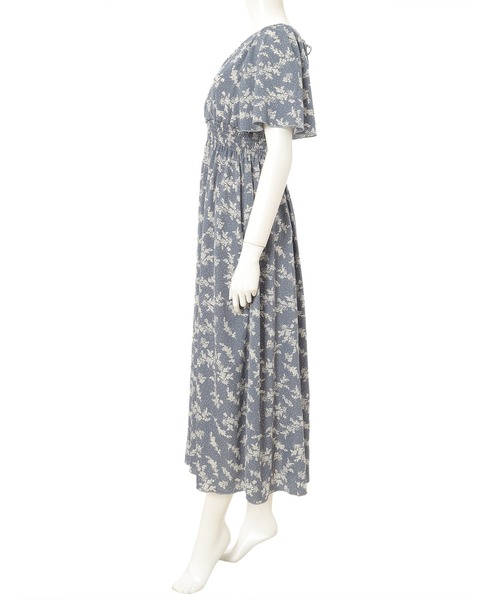 「fifth」 半袖ワンピース MEDIUM ブルー レディース_画像6