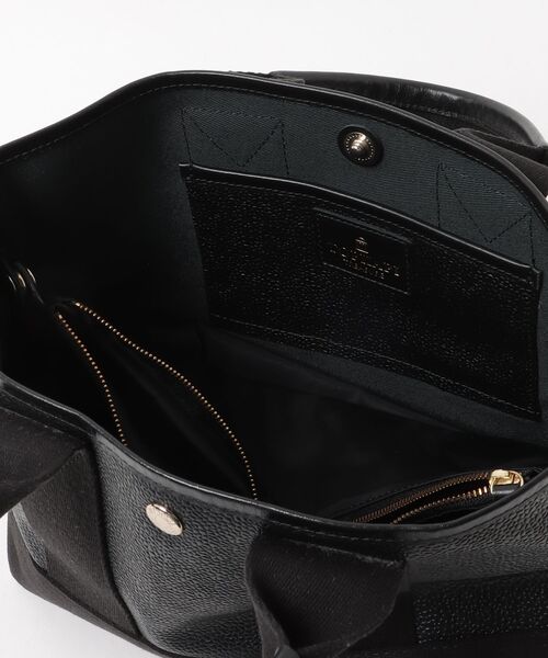 「TOPKAPI」 トートバッグ - ブラック レディースの画像4