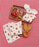 ベビー服 ロンパース 「リンク」3時のおやつ柄...の詳細画像3