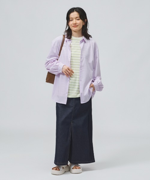 即日発送✨アディダス 上下セット S 春コーデ　プリーツスカート　モックネック adidas（アディダス） ロング スカート スタジアム クローム デニム