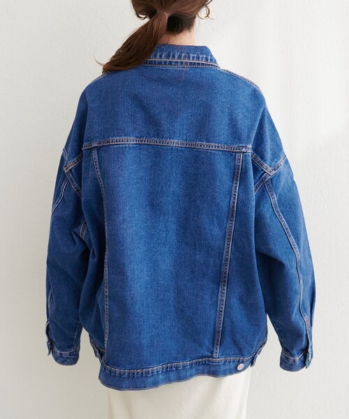 natural couture デニムジャケット gジャン ビッグシルエットデニム